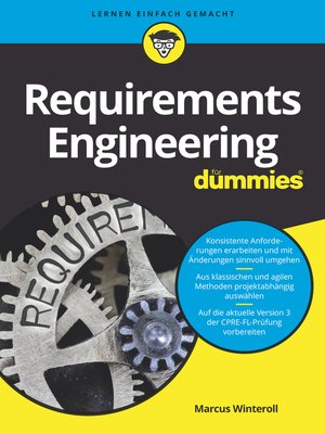 cover image of Requirements Engineering f&uuml;r Dummies